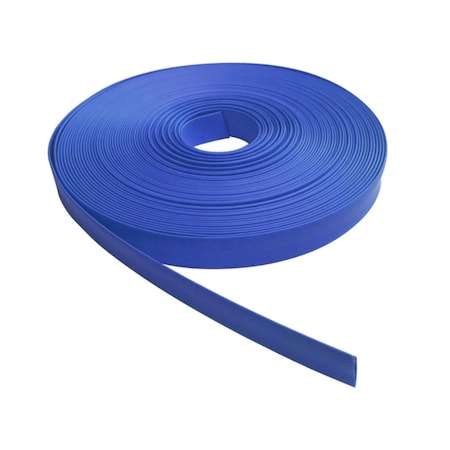 Kable Kontrol® 2:1 Polyolefin Heat Shrink Tubing - 1 Inside Diameter - 50' Length - Blue